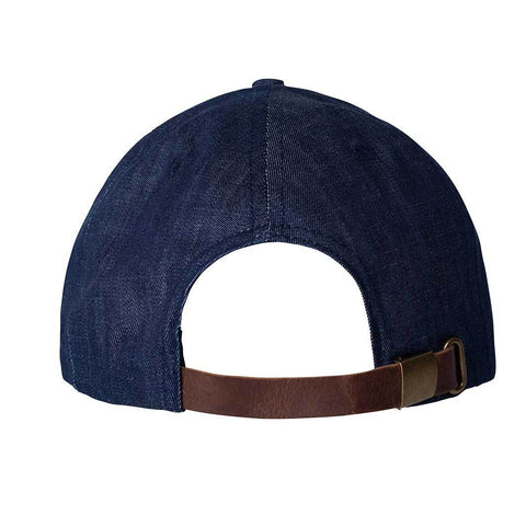 Cap Brown – Ball & Classic Urban-Equestrian Blue - Chestnut Leather Denim Leather